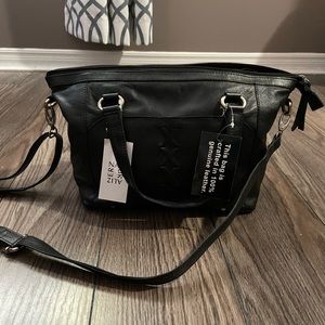 Naturalizer NWT Genuine Leather Black Hand Bag